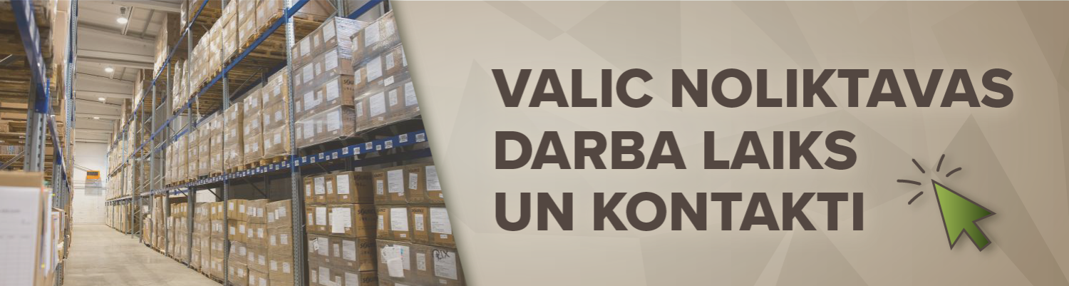 VALIC noliktavas baneris